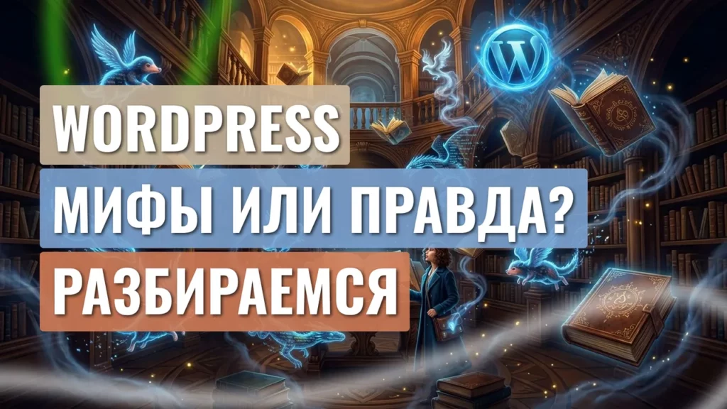 Видео: Популярные мифы о WordPress и где они обитают
